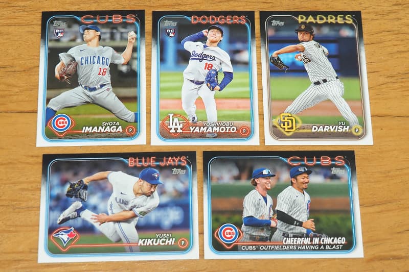 MLB 2024 TOPPS SERIES 2 HOBBYの日本人選手レギュラーカード