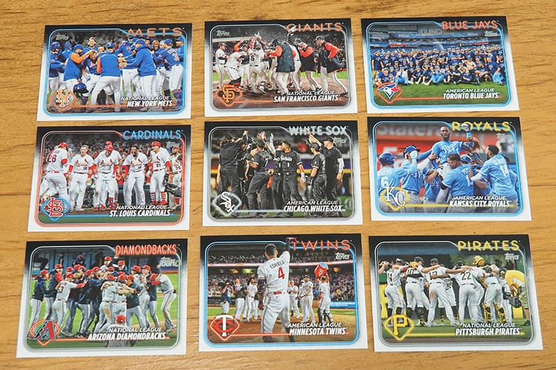 MLB 2024 TOPPS SERIES 2 HOBBYのチームのカード